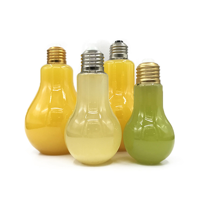 Versatile Screw On Lid Clear Plastic Insulated Milk Tea Bottles Bubble Bottle