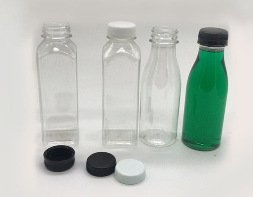Reusable 0.5KG Plastic Milk Tea Bottles with Lids