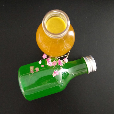 Square/Round Leak proof Plastic Milk Tea Bottles with Screw on Lids