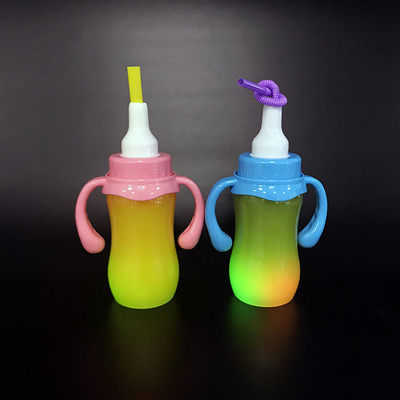 Colorful Plastic Milk Tea Bottle with Leak proof and Insulated Design