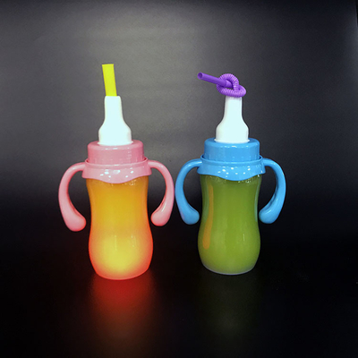 Colorful Plastic Milk Tea Bottle with Leak proof and Insulated Design