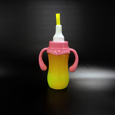 Colorful Plastic Milk Tea Bottle with Leak proof and Insulated Design