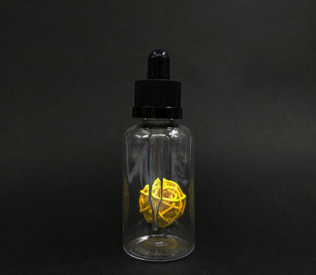 Customized Logo Glass Dropper Bottles Container Smooth Surface Liquid Container
