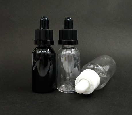 Customized Logo Glass Dropper Bottles Container Smooth Surface Liquid Container