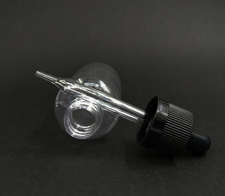 Screw Cap Dropper Bottles 10-120ml Glass Transparent/Customize Color