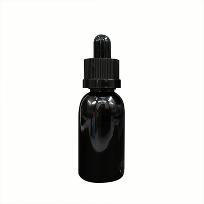 Screw Cap Dropper Bottles 10-120ml Glass Transparent/Customize Color