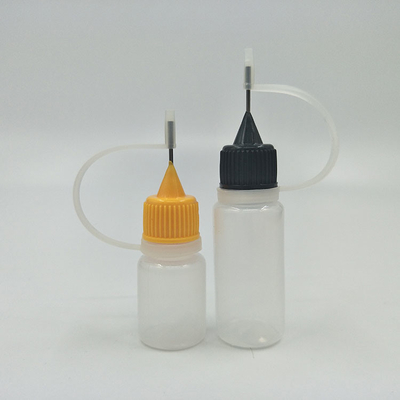 Clear Dropper Bottles with Screw Caps for Liquid Dispensing