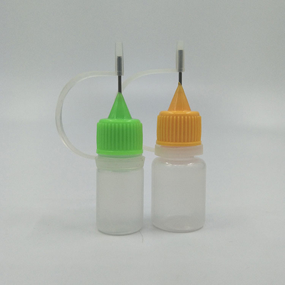 Clear Dropper Bottles with Screw Caps for Liquid Dispensing