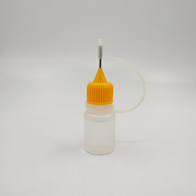 Transparent Black Glass Droppers Bottles With Screw Cap