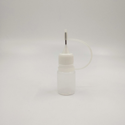 Transparent Black Glass Droppers Bottles With Screw Cap
