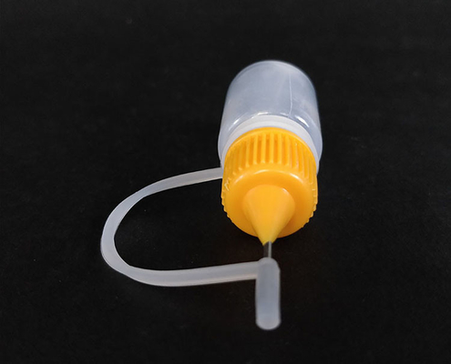 Transparent Black Glass Droppers Bottles With Screw Cap