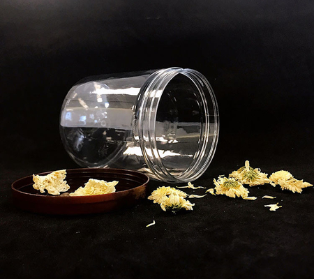 2 oz ถังพลาสติก กระปุกสําหรับการเก็บ