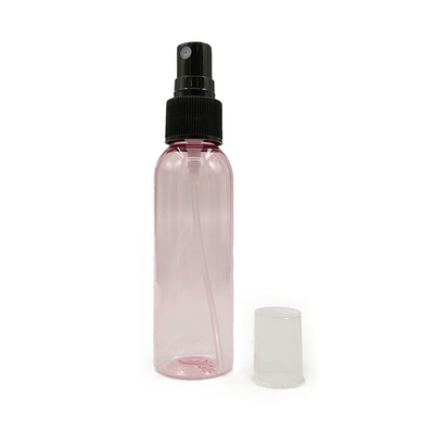 กระป๋องสเปรย์เปล่าพลาสติก PET ที่สามารถเติมเต็มใหม่ได้ 100 ml มีพื้นผิวเรียบ