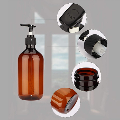 Eco Friendly บุคคลบุคคลกระปุกเครื่องสําอางการดําเนินงาน PET กระปุกสําหรับพื้นฐานของเหลว