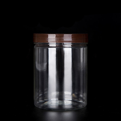 ถังกระป๋องพลาสติกโปร่ง 8 oz สําหรับบรรจุ