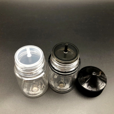 กระป๋องน้ําเหลว PET E ที่สามารถปรับแต่งได้ ขนาด 10ml 15ml 30ml 60ml 80ml 100ml