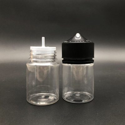 กระป๋องน้ําเหลว PET E ที่สามารถปรับแต่งได้ ขนาด 10ml 15ml 30ml 60ml 80ml 100ml