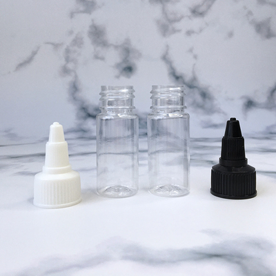ปรับแต่ง 30ml-100ml พลาสติกสกรูท็อปจุ้ยกับแผ่นระบุ