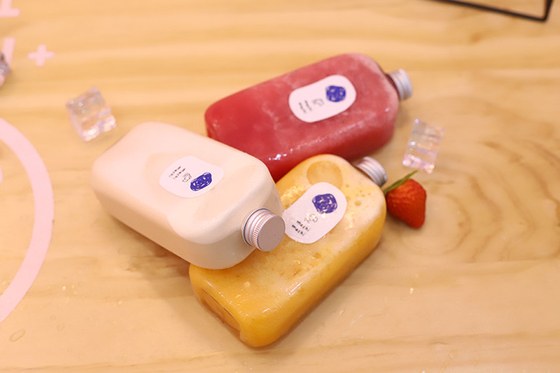 กระป๋องเก็บชานมใสที่ทันสมัยที่มีสกรูบนฝา 0.5kg