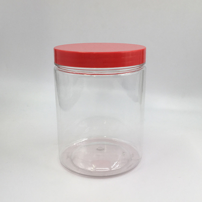 กระป๋องพลาสติกกลมใส มีฝาปิด 2oz 3oz 4oz 5oz