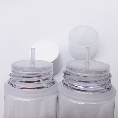 การพิมพ์ 5000pcs กระป๋องพลาสติกดรัปเปอร์ใส สีดําปรับแต่ง เหมาะสําหรับน้ํามันที่จําเป็น