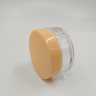 ผิวเรียบ กระปุกพลาสติกเครื่องสําอาง 10ml 15ml 30ml 60ml 80ml 100ml 120ml 150ml ด้วยการออกแบบโปร่งใส