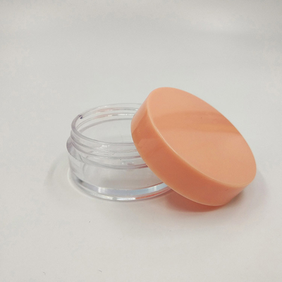 ผิวเรียบ กระปุกพลาสติกเครื่องสําอาง 10ml 15ml 30ml 60ml 80ml 100ml 120ml 150ml ด้วยการออกแบบโปร่งใส