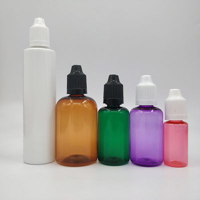 การปรับเปลี่ยนการพิมพ์ขวดสีสําหรับเหลวใน 10ml 15ml 30ml 60ml 80ml 100ml