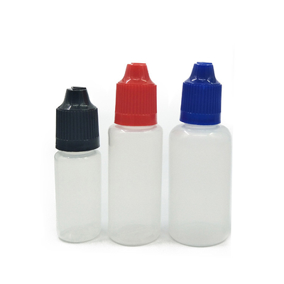 ขนาดคอ 18 มิลลิเมตร กระป๋องเหลว E 10ml 15ml 30ml 60ml 80ml 100ml สําหรับบุหรี่ E