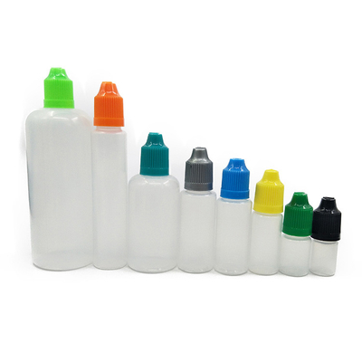 ขนาดคอ 18 มิลลิเมตร กระป๋องเหลว E 10ml 15ml 30ml 60ml 80ml 100ml สําหรับบุหรี่ E
