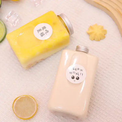 กระป๋องชานมแบบกันรั่วแบบประกอบกันได้สองครั้ง ขนาด 250 มิลลิลิตร
