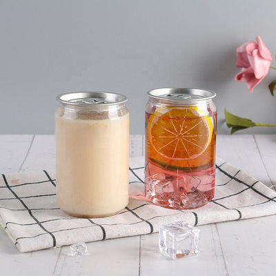 ขายดีที่สุด กระป๋องกระป๋องสําหรับธุรกิจน้ําผลไม้ กระป๋องพลาสติกฟรี Bpa พร้อมเปิดเต็ม กระป๋องน้ําผลไม้ที่สามารถนําไปใช้ได้อีกครั้ง โลโก้ที่กําหนดเอง