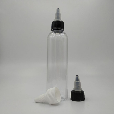 15ml 30ml 50ml 70ml 80ml 100ml สกรูบนขวดพลาสติกที่มีการปิดด้านบนสกรู