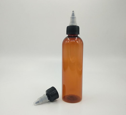 15ml 30ml 50ml 70ml 80ml 100ml สกรูบนขวดพลาสติกที่มีการปิดด้านบนสกรู