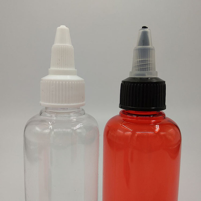 15ml 30ml 50ml 70ml 80ml 100ml สกรูบนขวดพลาสติกสําหรับการบรรจุ