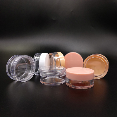 กระป๋องพลาสติกความงามโปร่งใส 10ml 15ml 30ml 60ml 80ml 100ml 120ml 150ml