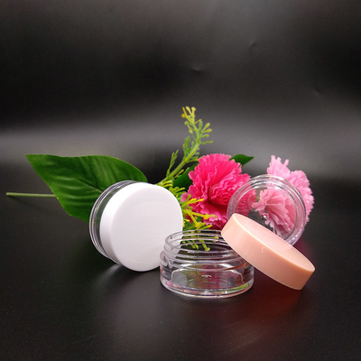 กระป๋องพลาสติกความงามโปร่งใส 10ml 15ml 30ml 60ml 80ml 100ml 120ml 150ml