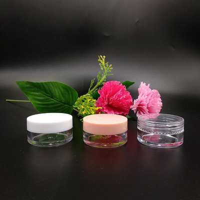 กระป๋องพลาสติกความงามโปร่งใส 10ml 15ml 30ml 60ml 80ml 100ml 120ml 150ml