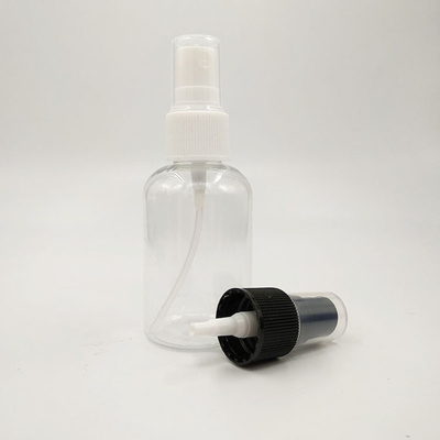 กระป๋องสเปรย์พลาสติก PET สําหรับใช้ในครัวเรือนที่สะดวกต่อการเดินทาง 10ml 15ml 30ml 50ml 60m 70ml 100ml 200ml 500ml
