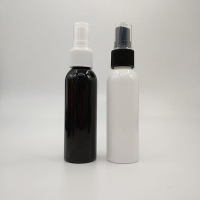 กระป๋องสเปรย์แบบเจาะจงโปร่งใส 100 Ml PET ด้วยหมวก PP