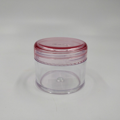 ผิวเรียบ โคสเมติก กระปุกพลาสติกในความจุ 10ml 15ml 30ml 60ml 80ml 100ml 120ml 150ml สําหรับการสะสมเครื่องสําอาง