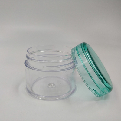 ผิวเรียบ โคสเมติก กระปุกพลาสติกในความจุ 10ml 15ml 30ml 60ml 80ml 100ml 120ml 150ml สําหรับการสะสมเครื่องสําอาง