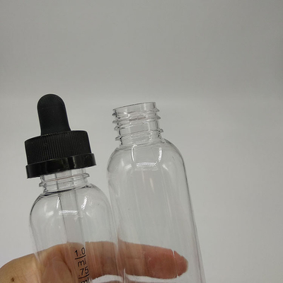 5000pcs 10ml 100ml เครื่องระบายน้ํากระป๋องแก้วดําโปร่งใส
