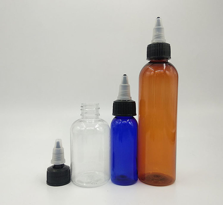 กระป๋องกลมหลากหลายสําหรับเหลว 10ml 15ml 30ml 60ml 80ml 100ml ความจุ