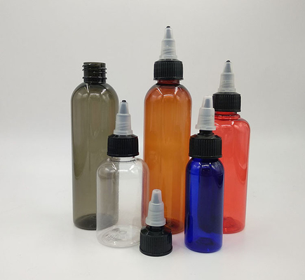 กระป๋องกลมหลากหลายสําหรับเหลว 10ml 15ml 30ml 60ml 80ml 100ml ความจุ