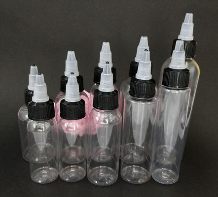 กระป๋องกลมหลากหลายสําหรับเหลว 10ml 15ml 30ml 60ml 80ml 100ml ความจุ