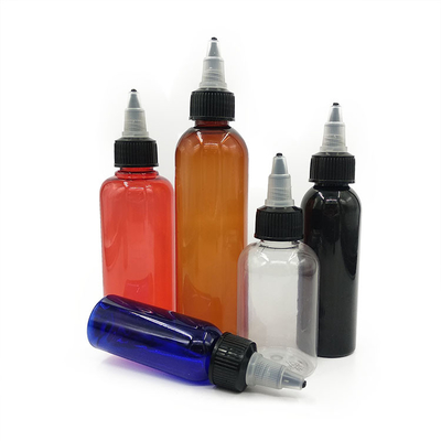 กระป๋องกลมหลากหลายสําหรับเหลว 10ml 15ml 30ml 60ml 80ml 100ml ความจุ