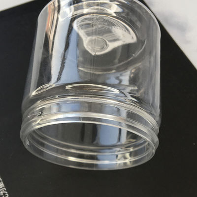 ขวดพลาสติกใสราคาถูกขายส่งพร้อมฝา ขวดโหลพลาสติกทรงกระถาง ขวดพลาสติกสำหรับขัดผิว พร้อมโรงงานผลิต