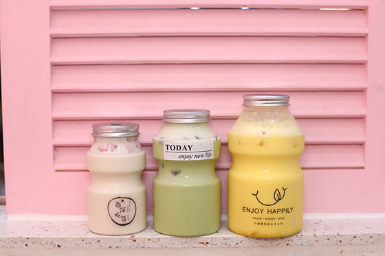 การกันความร้อน ขนาดกลาง กระป๋องชานม ขนาด 120ml 250ml 350ml 500ml 1000ml ความจุ