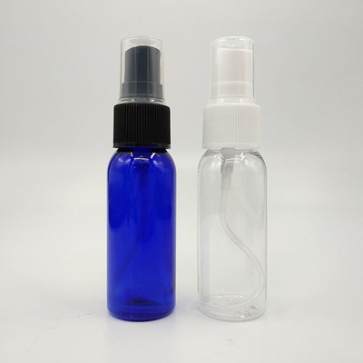 ผิวเรียบ กระป๋องสเปรย์พลาสติก PET สําหรับใช้ในครัวเรือน ความจุ 10ml 15ml 30ml 50ml 60m 70ml 100ml 200ml 500ml กลม